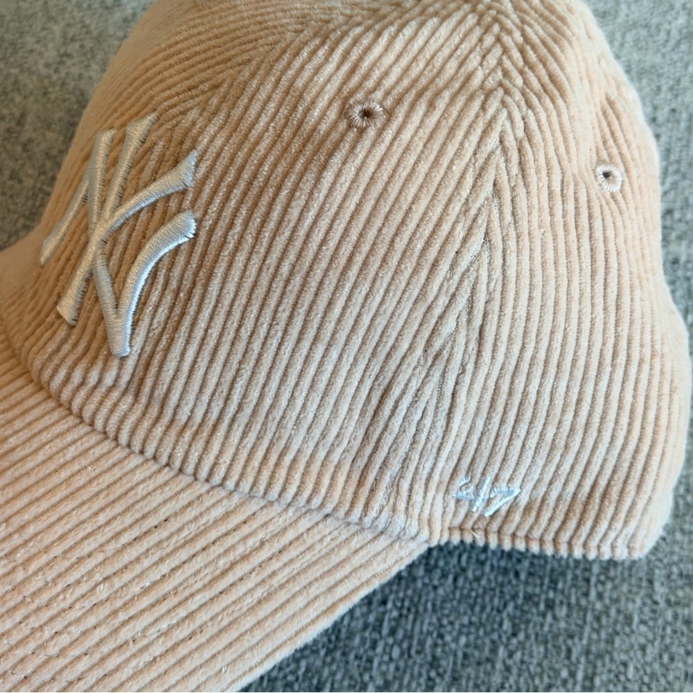 MLB 47 brand Summer Corduroy New York Yankees Cap adjustable - Picture 5 of 10